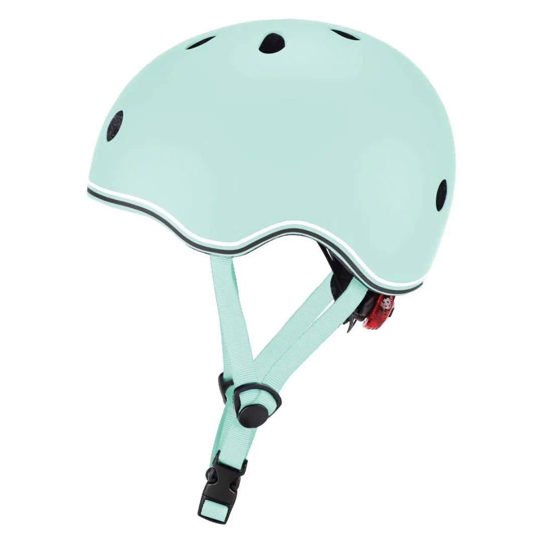 Globber® Child helmet with light XXS/XS ( 45-51cm ) Pastel Green - Image 2