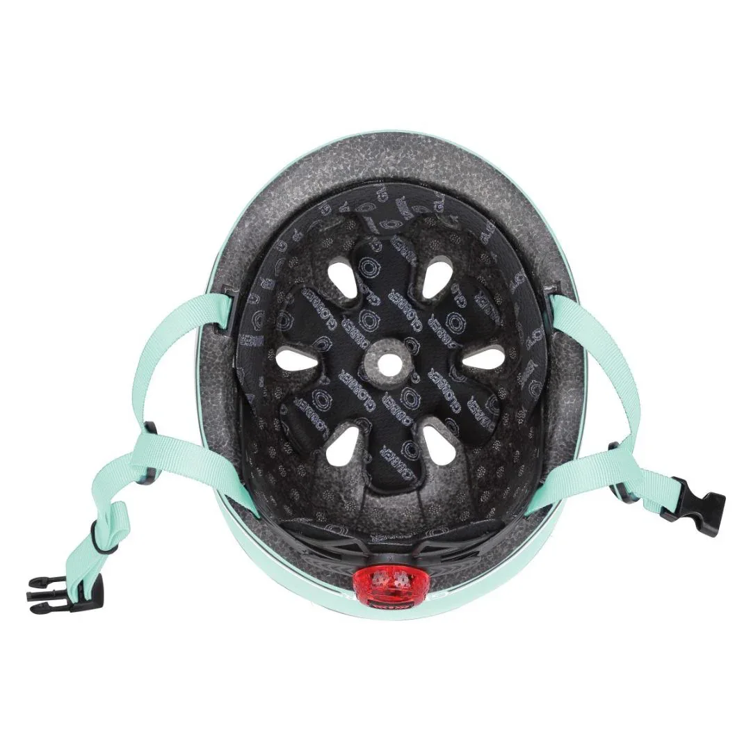 Globber® Child helmet with light XXS/XS ( 45-51cm ) Pastel Green - Image 6