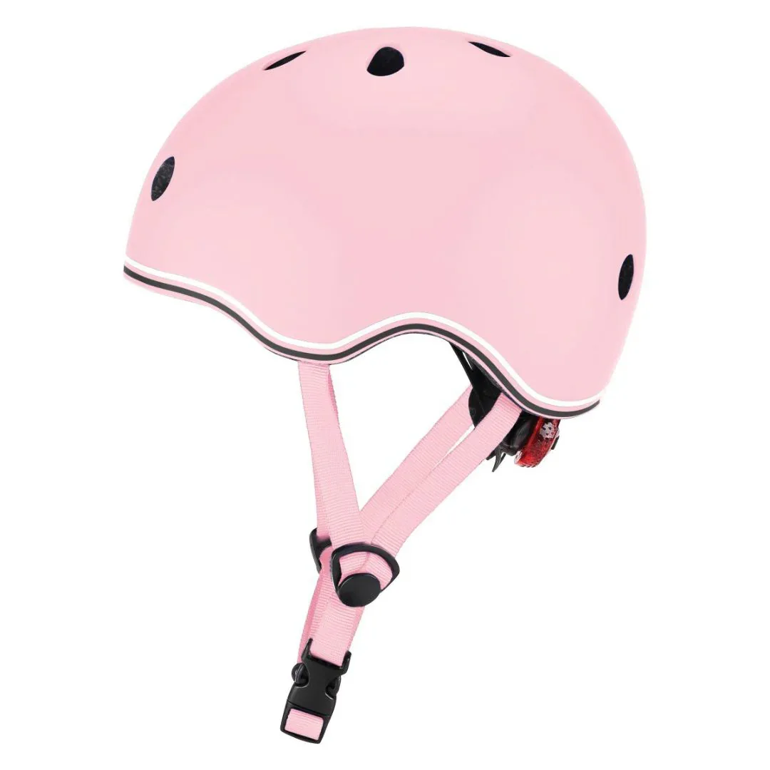 Globber® Child helmet with light XXS/XS ( 45-51cm ) Pastel Pink - Image 2