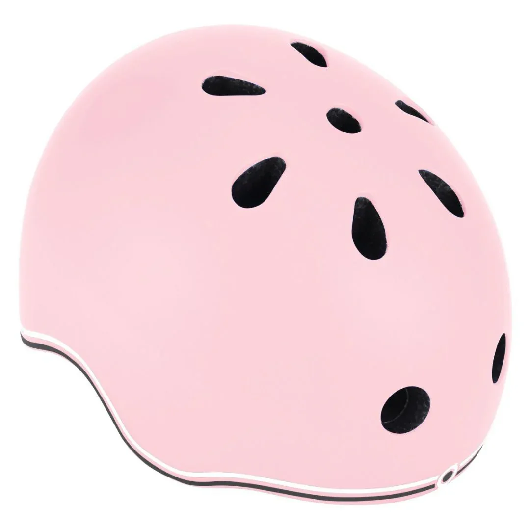 Globber® Child helmet with light XXS/XS ( 45-51cm ) Pastel Pink - Image 3