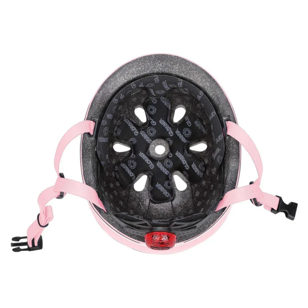 Globber® Child helmet with light XXS/XS ( 45-51cm ) Pastel Pink - Image 6