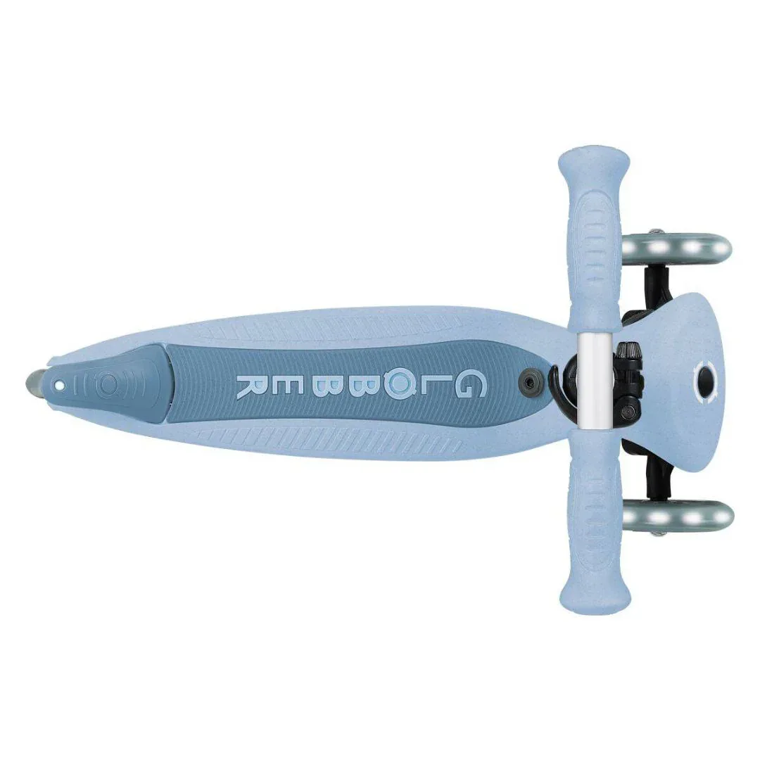Globber® GO UP  Active ECO Foldable Scooter with Light-Up Wheels Blueberry - Image 15