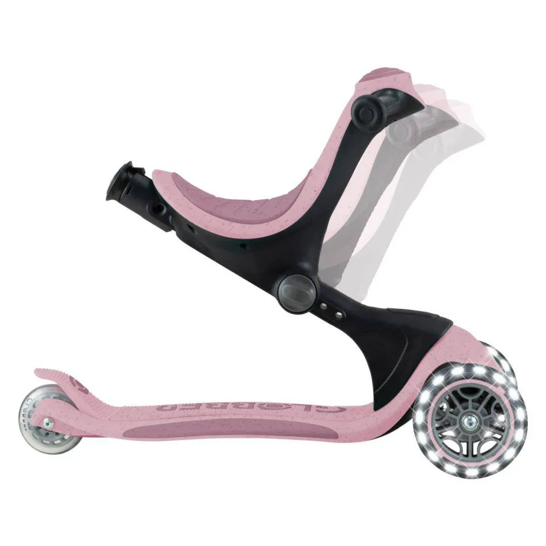 Globber® GO UP deluxe 360° Foldable Scooter with Light-Up Wheels Berry - Image 11