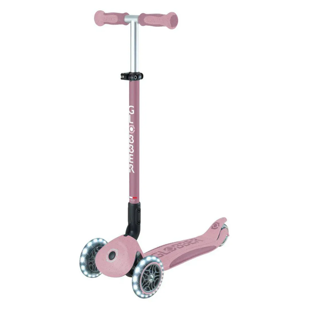 Globber® GO UP deluxe 360° Foldable Scooter with Light-Up Wheels Berry - Image 13