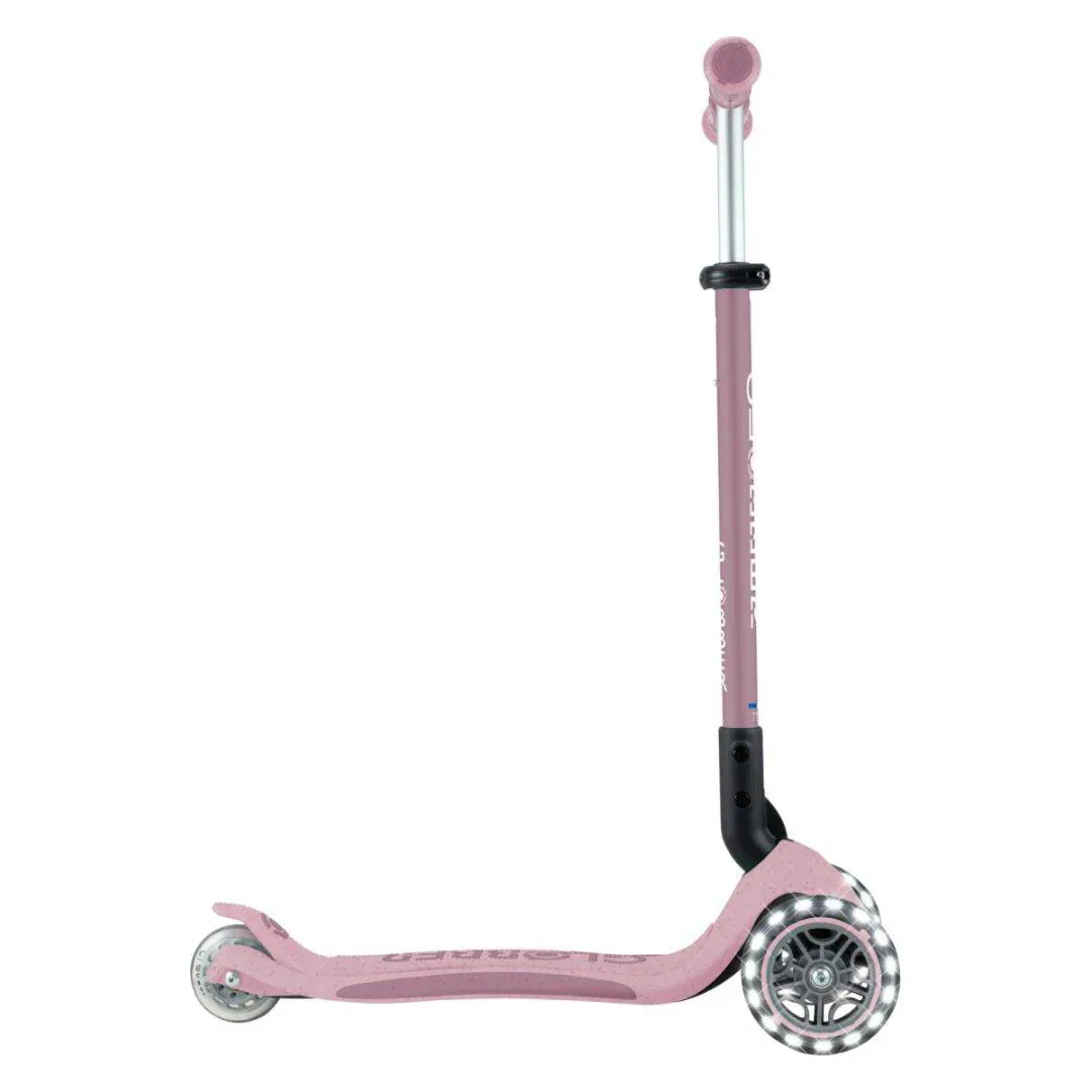 Globber® GO UP deluxe 360° Foldable Scooter with Light-Up Wheels Berry - Image 16