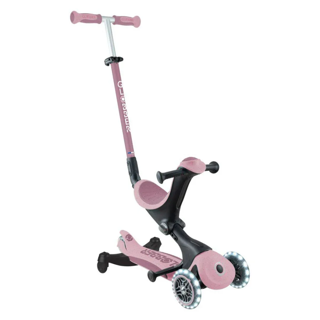 Globber® GO UP deluxe 360° Foldable Scooter with Light-Up Wheels Berry - Image 5