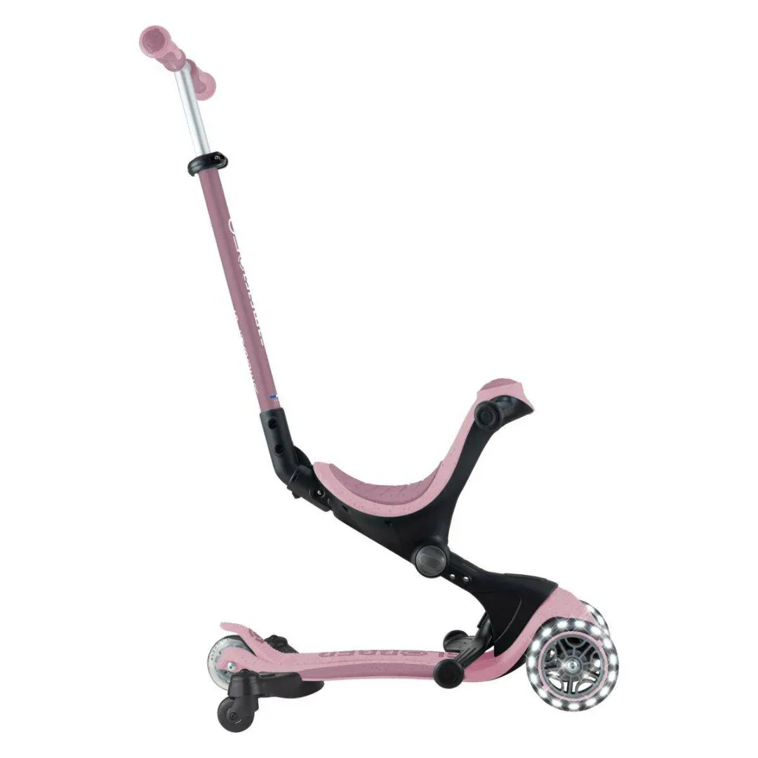 Globber® GO UP deluxe 360° Foldable Scooter with Light-Up Wheels Berry - Image 6