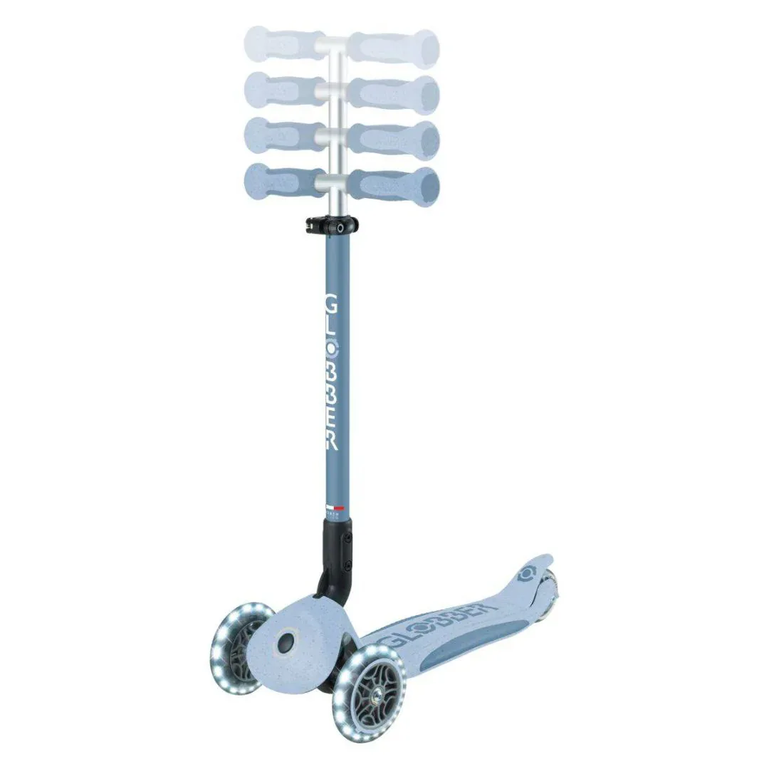 Globber® GO UP deluxe 360° Foldable Scooter with Light-Up Wheels Blueberry - Image 13