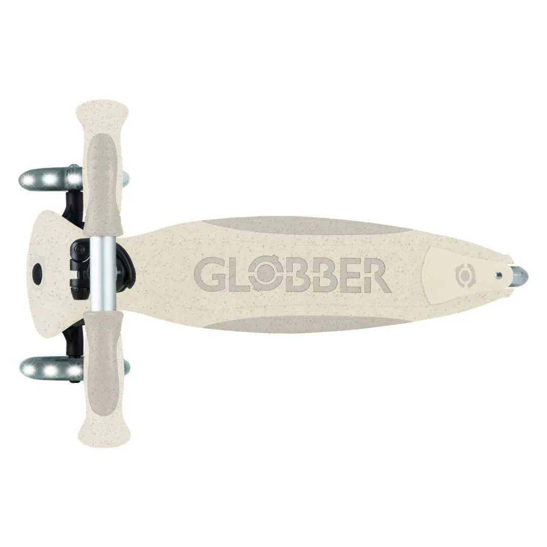 Globber® GO UP deluxe 360° Foldable Scooter with Light-Up Wheels Taupe - Image 18