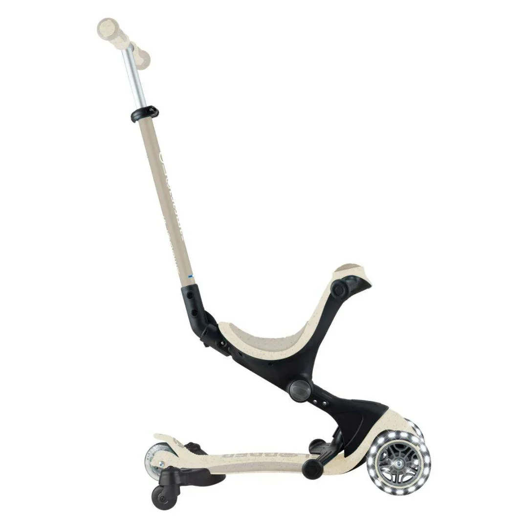 Globber® GO UP deluxe 360° Foldable Scooter with Light-Up Wheels Taupe - Image 6