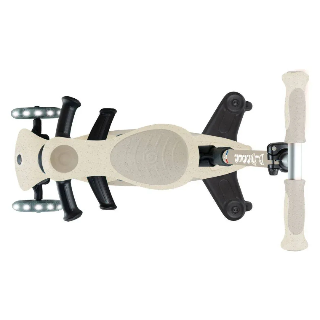 Globber® GO UP deluxe 360° Foldable Scooter with Light-Up Wheels Taupe - Image 7