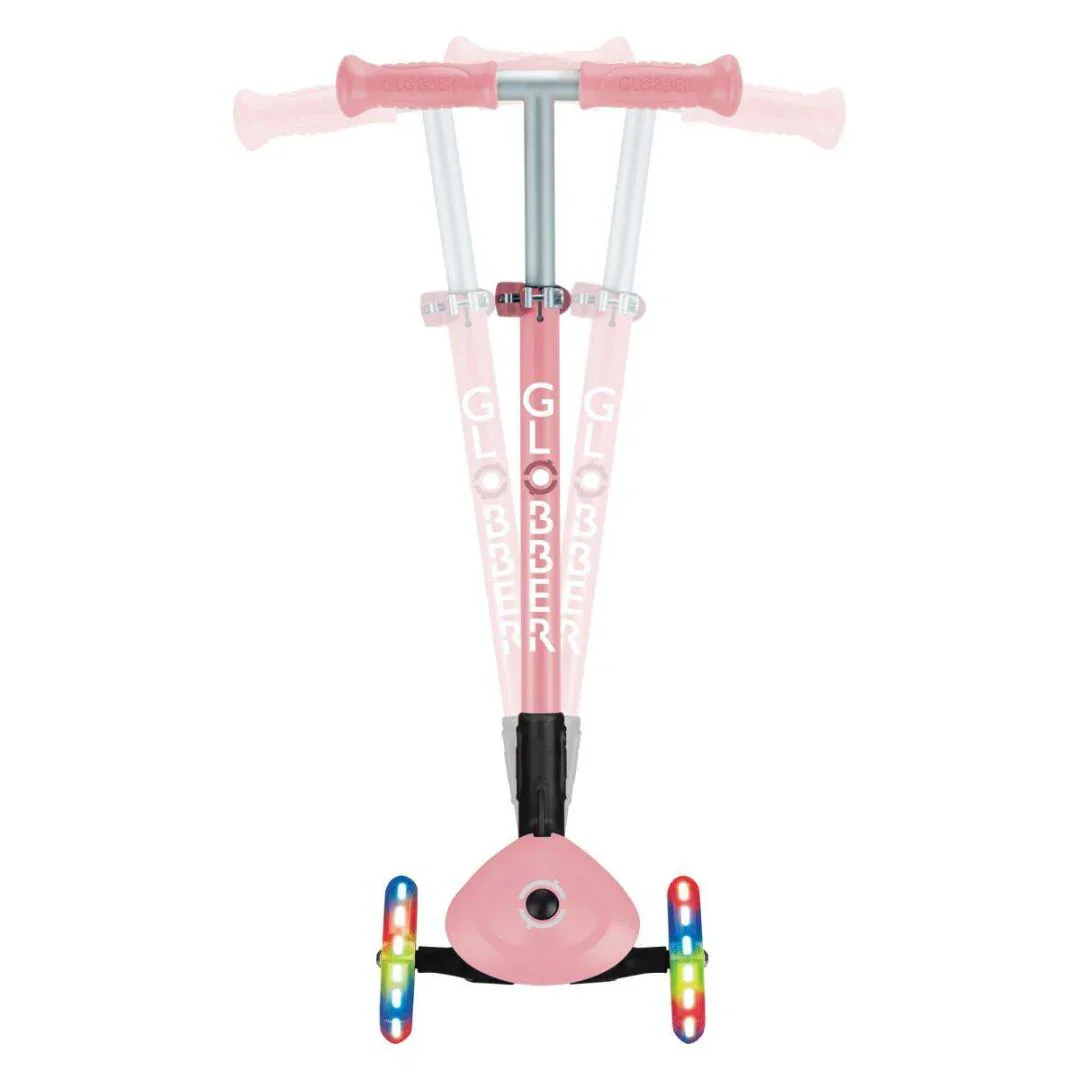 Globber® Primo Scooter with Light-Up Wheels Pastel Pink - Image 6