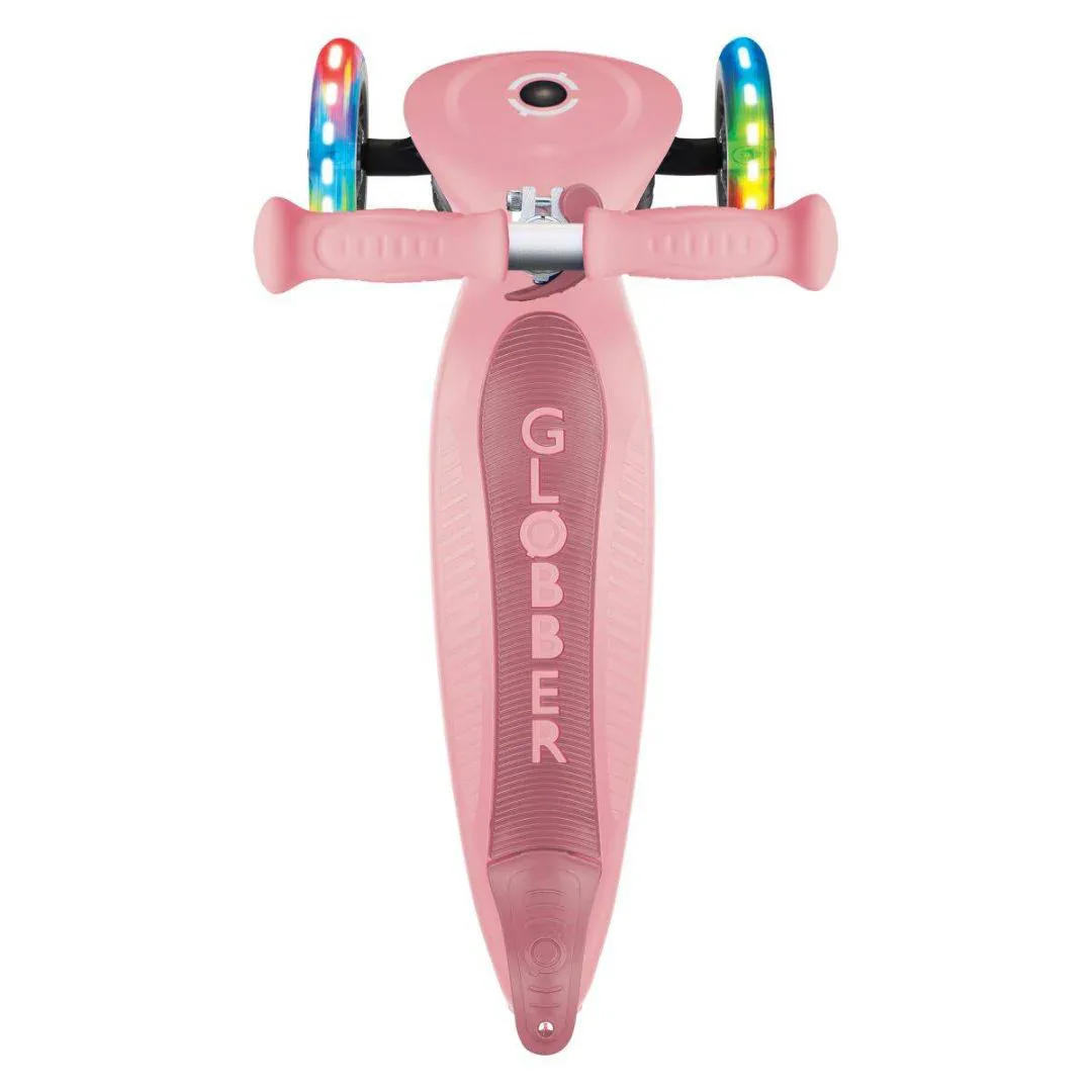Globber® Primo Scooter with Light-Up Wheels Pastel Pink - Image 7