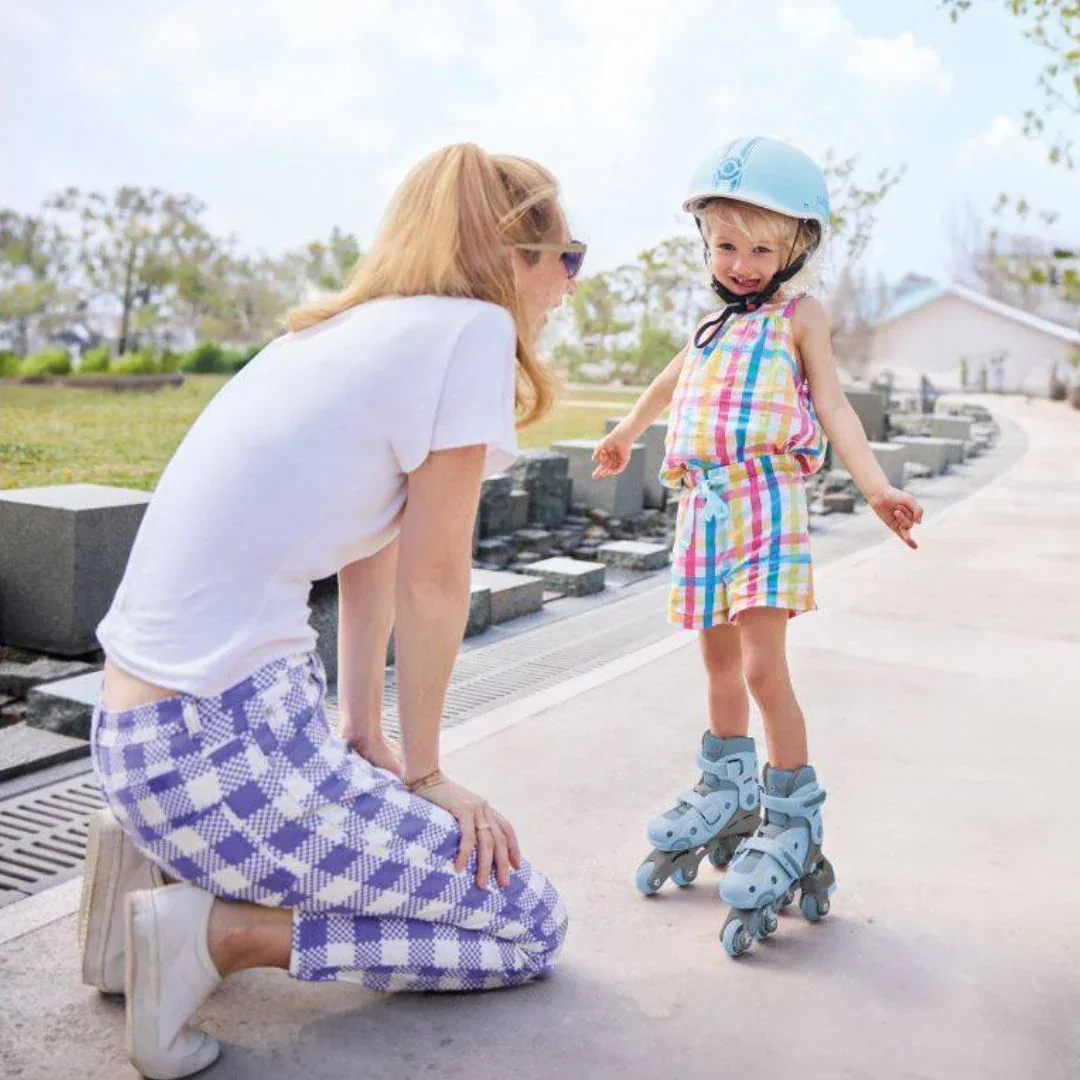 Globber® Roller Skates Learning 2in1 S/M: 30-33 Blue - Image 7