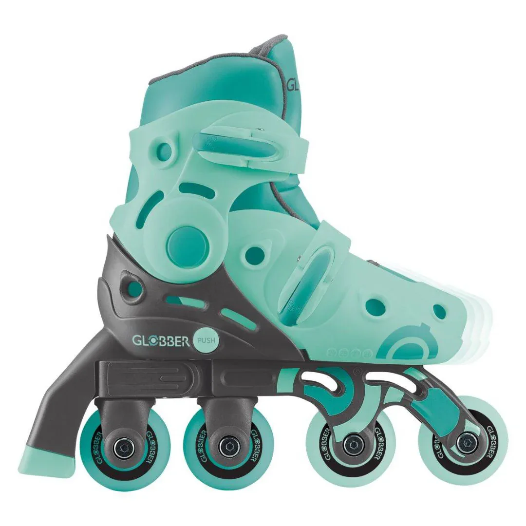 Globber® Roller Skates Learning 2in1 S/M: 30-33 Mint - Image 3