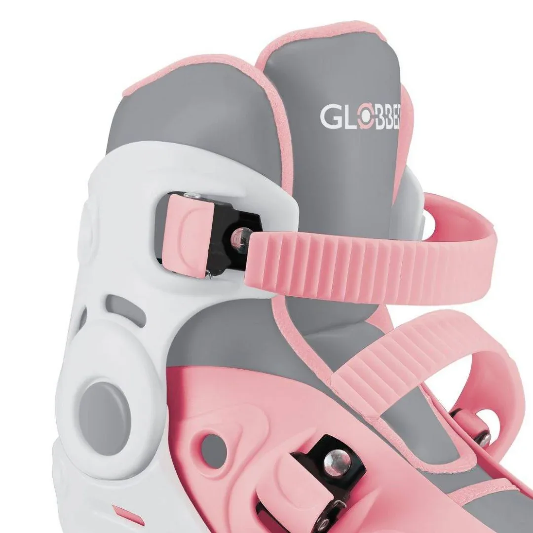 Globber® Roller Skates Learning 2in1 S/M: 30-33 Pastel Pink - Image 4