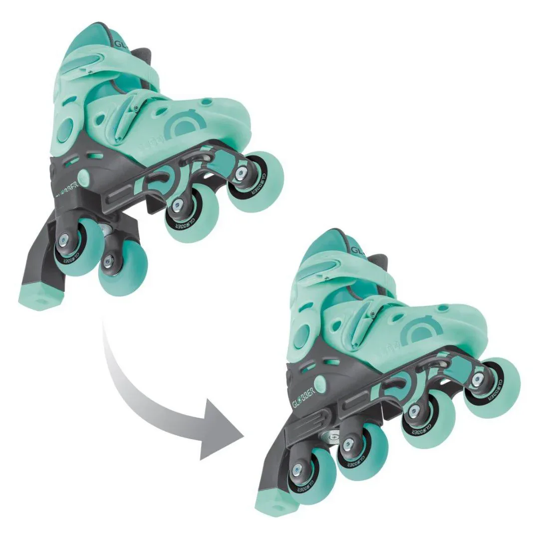 Globber® Roller Skates Learning 2in1 XS/S: 26-29 Mint - Image 7