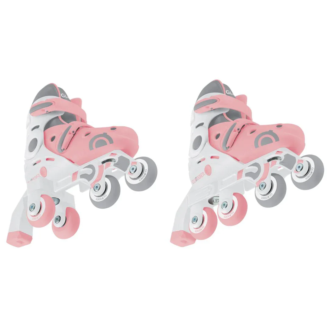 Globber® Roller Skates Learning 2in1 XS/S: 26-29 Pastel Pink - Image 6