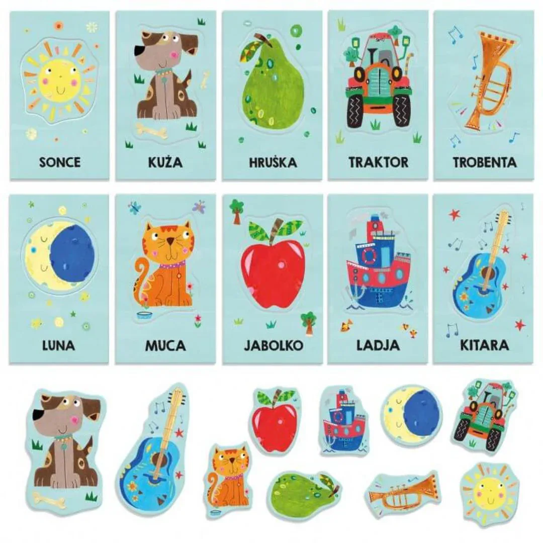 Headu® Montessori Didaktične kartice SLO - Image 3