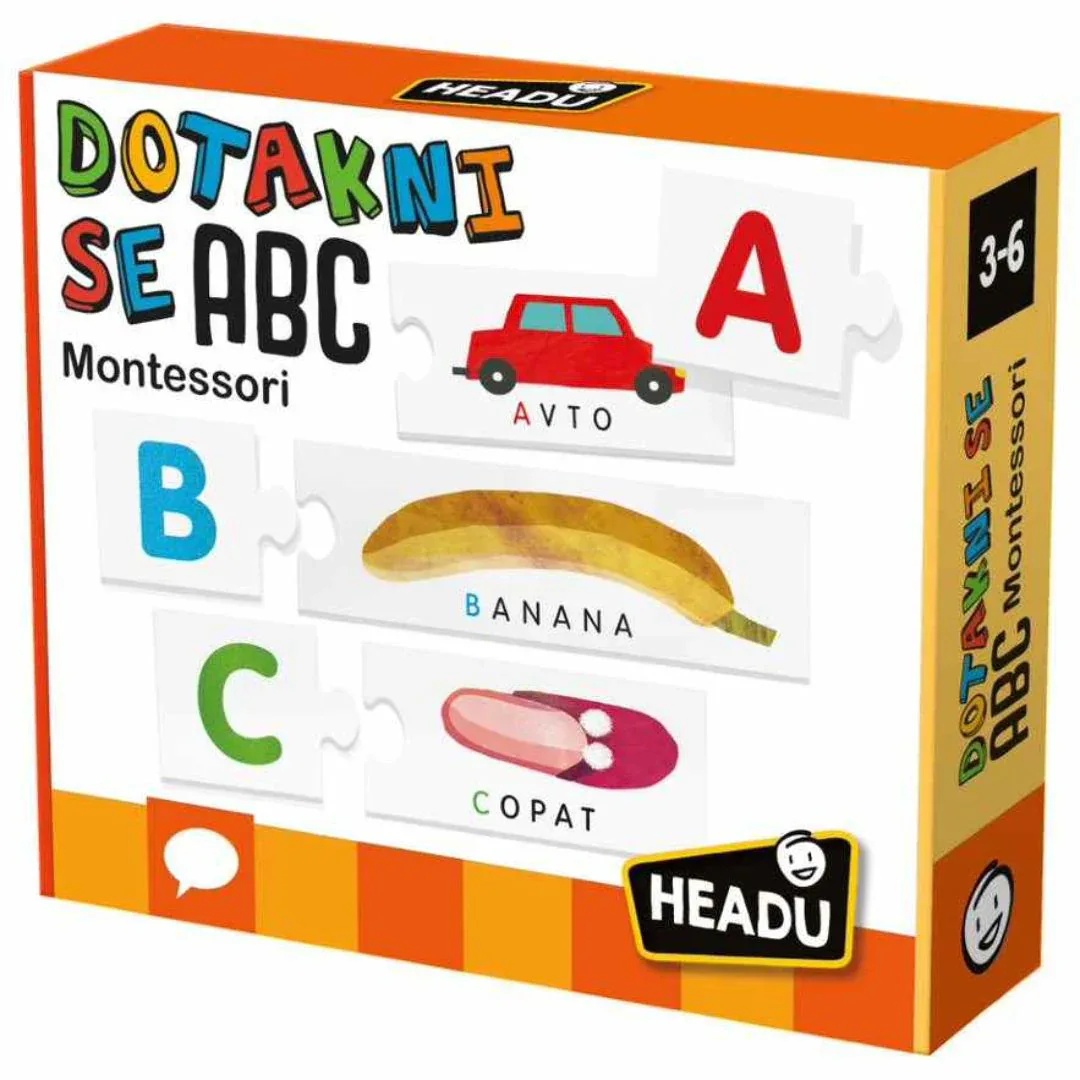 Headu® Montessori Dotakni se ABC SLO