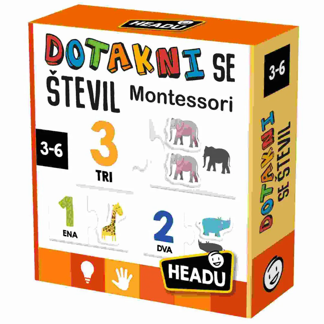 Headu® Montessori Dotakni se števil SLO - Image 2