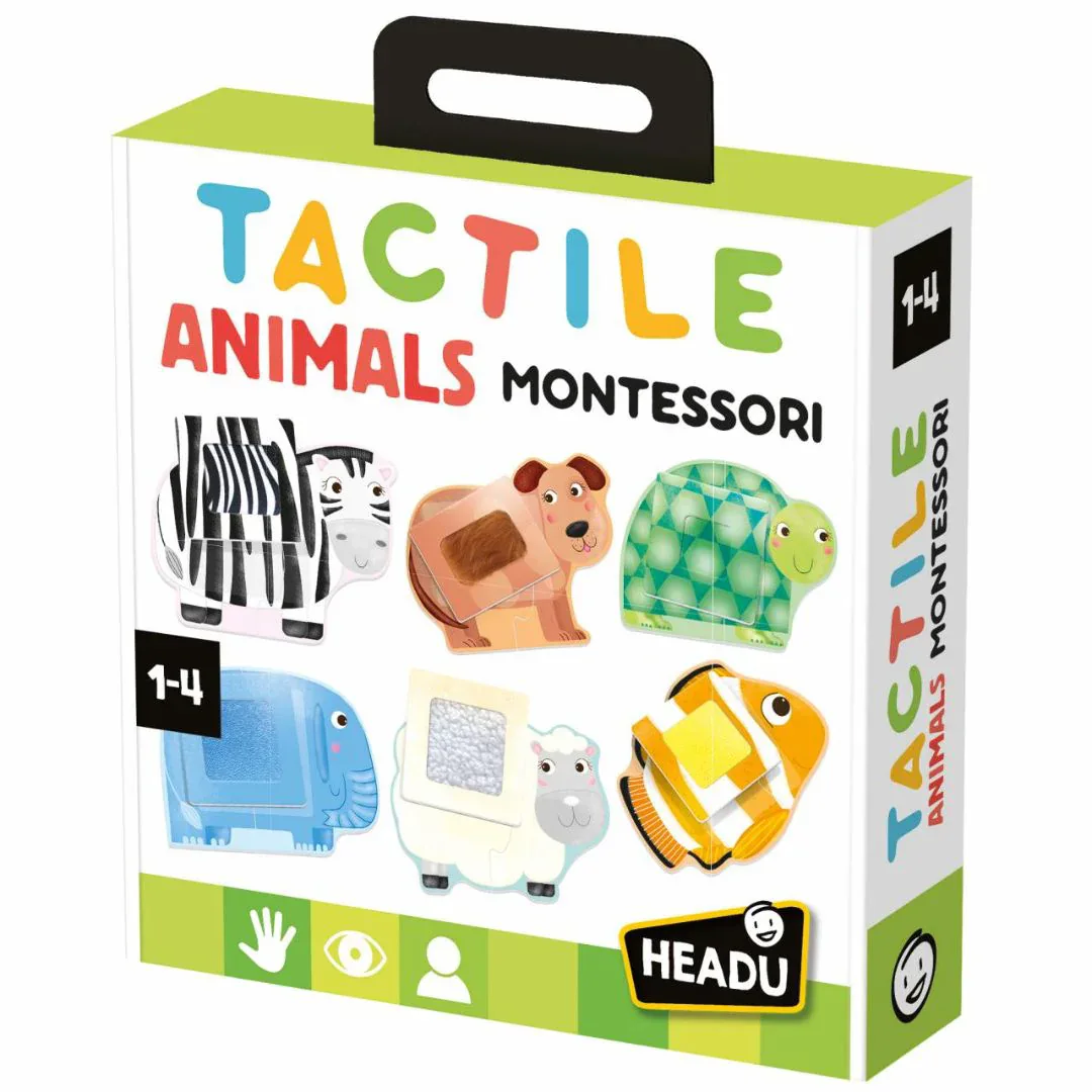 Headu® Montessori Tactile Animals