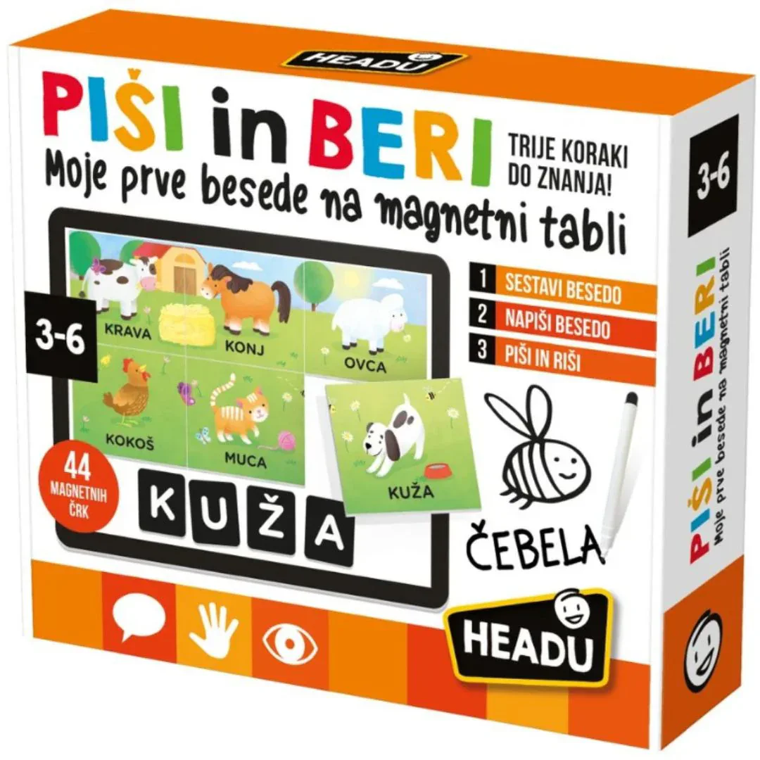 Headu® Piši in beri SLO