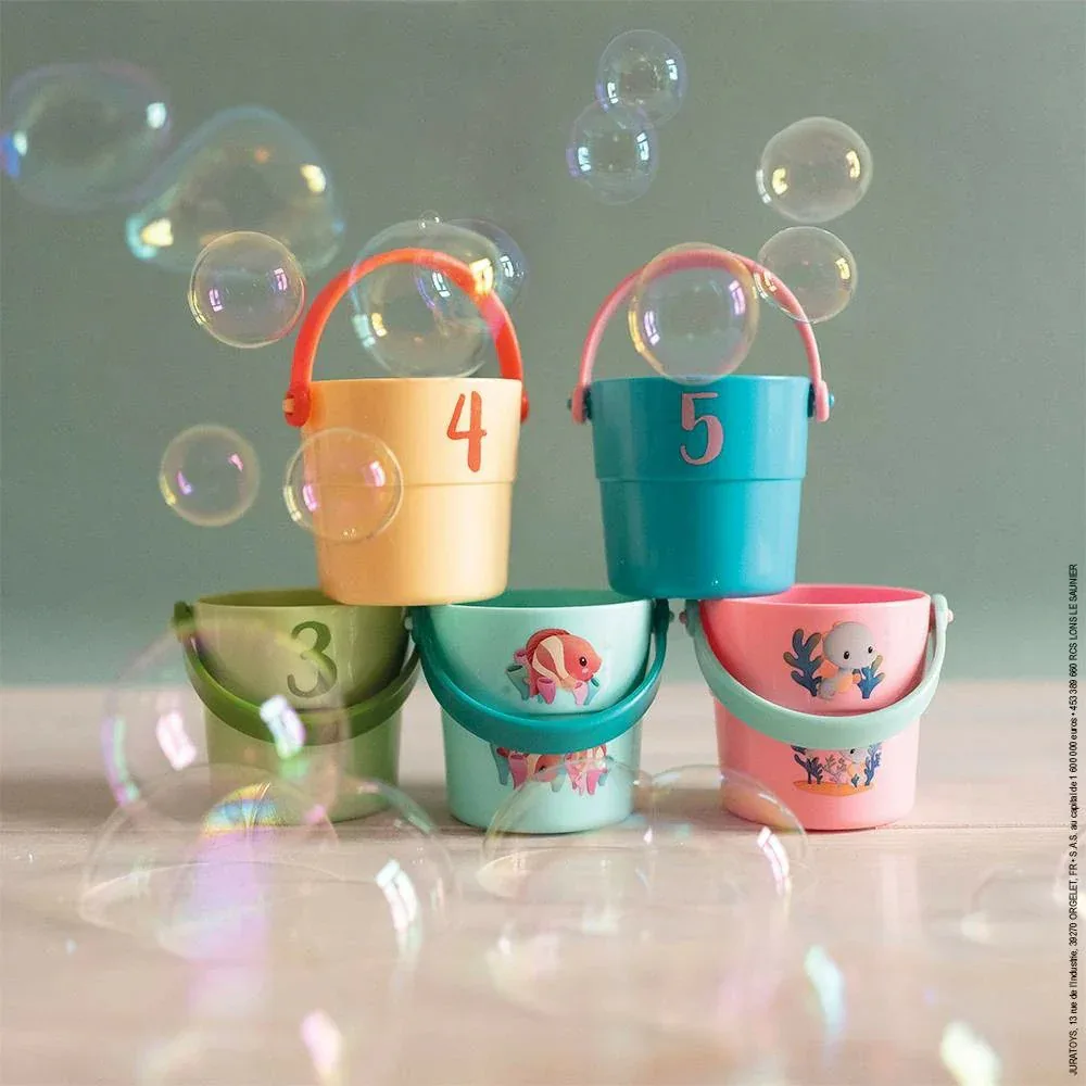 Janod® Bath Cups My Baby Animals - Image 6