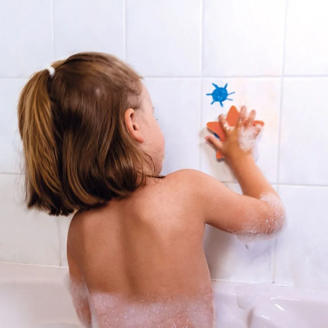 Janod® Bathcrayons with sponge - Image 6