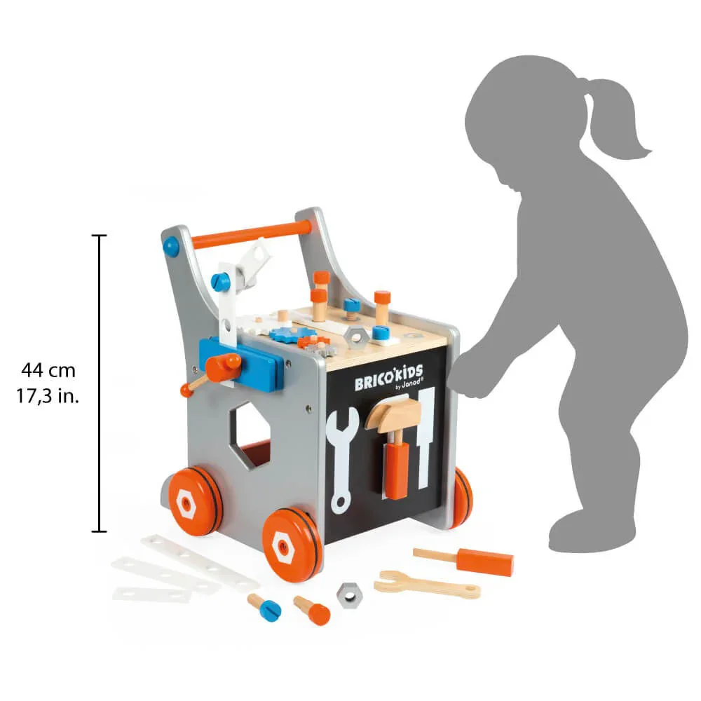 Janod® Brico'Kids Magnetic DIY Trolley - Image 3