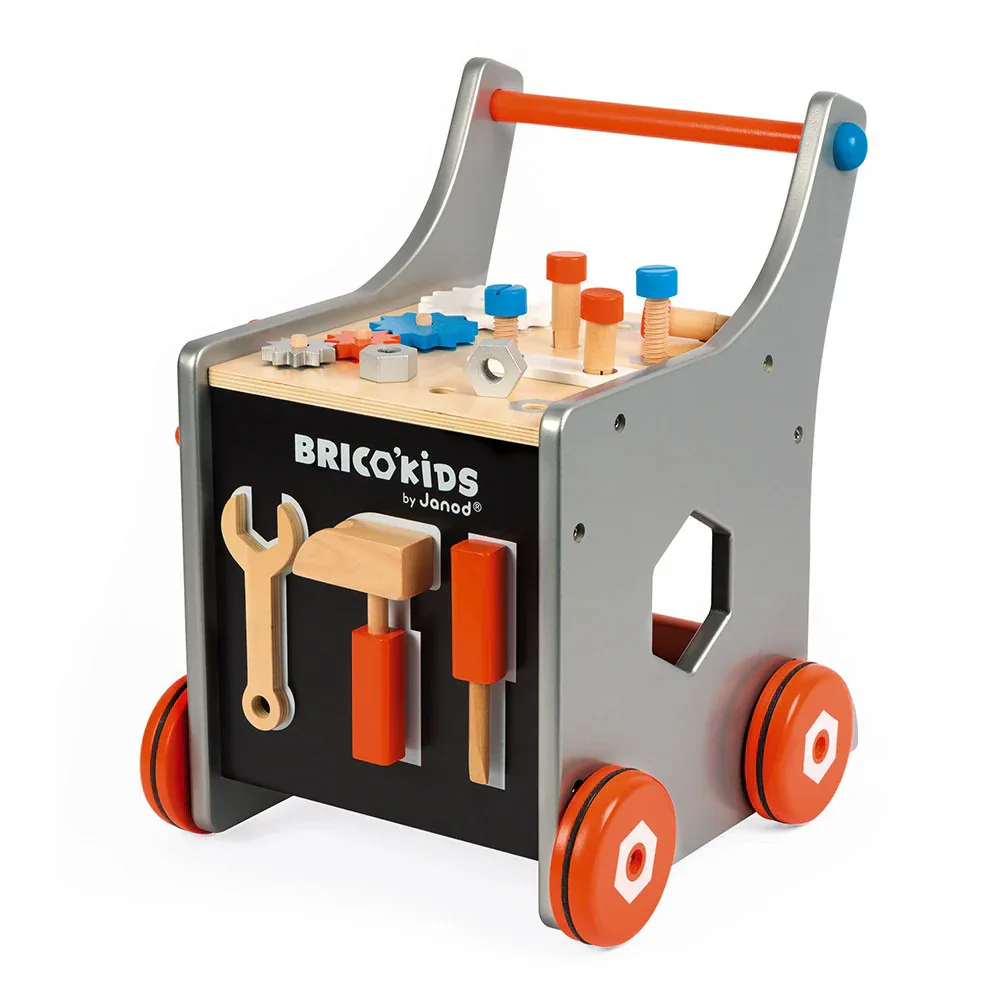 Janod® Brico'Kids Magnetic DIY Trolley - Image 4