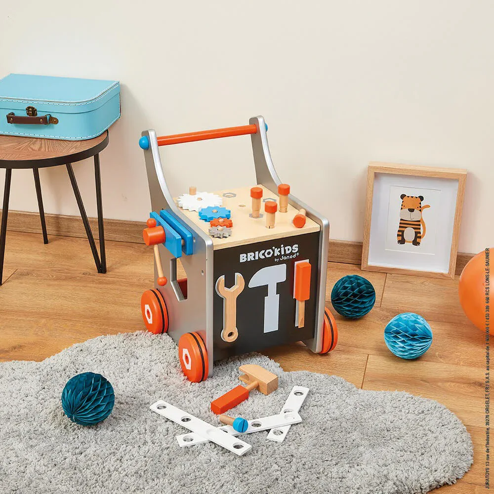 Janod® Brico'Kids Magnetic DIY Trolley - Image 7