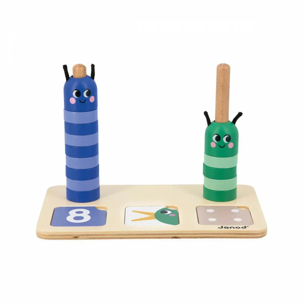 Janod® Educational Caterpillar - Image 2