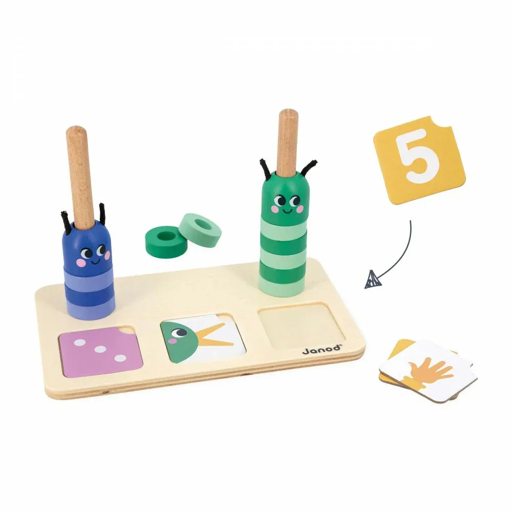 Janod® Educational Caterpillar - Image 9