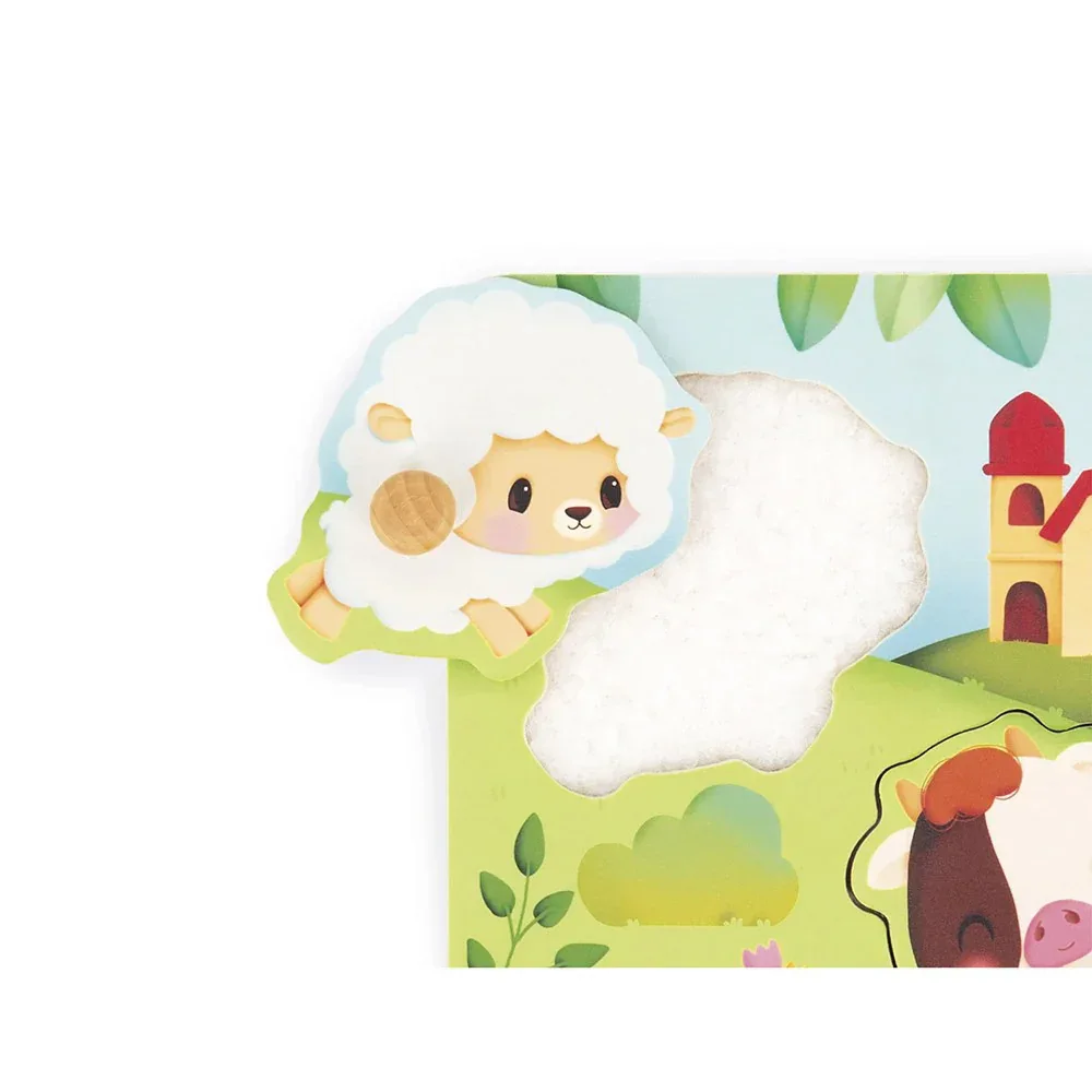 Janod® Farmhouse Tactile Puzzle - Image 2