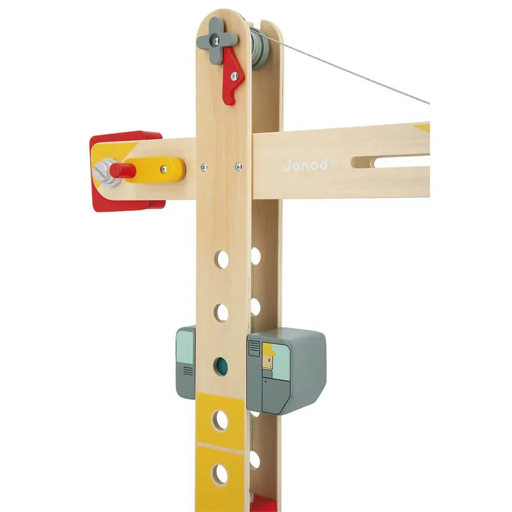 Janod® Large Wooden Crane - Image 6