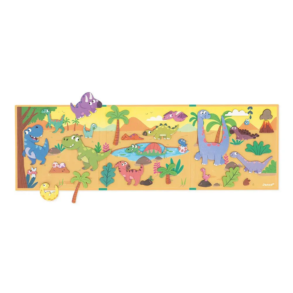 Janod® Magnetic Book Dinosaurs - Image 5