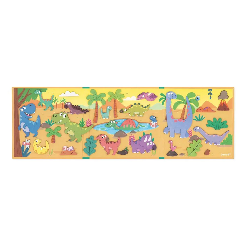 Janod® Magnetic Book Dinosaurs - Image 6