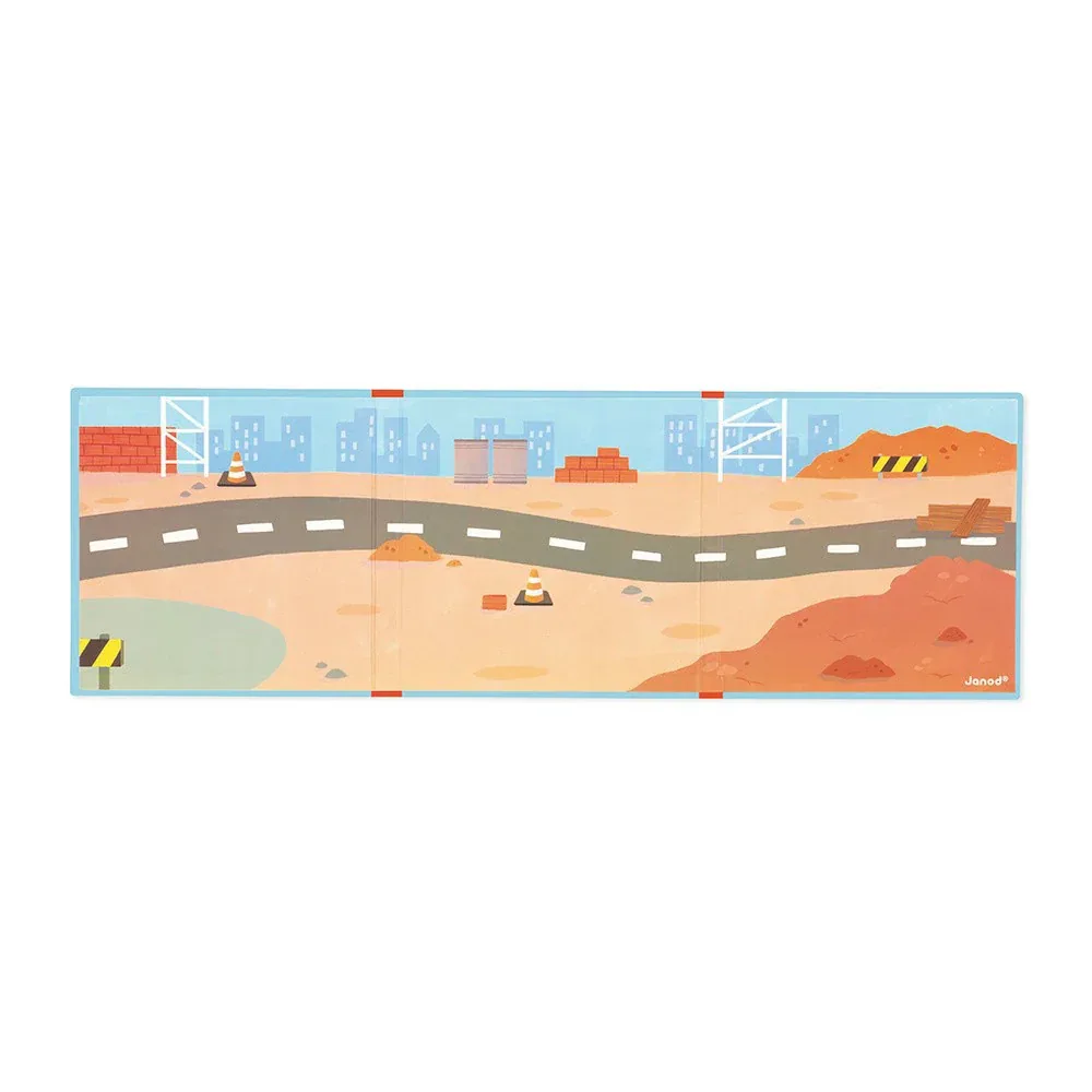 Janod® Magnetic Book The Building Site - Image 3