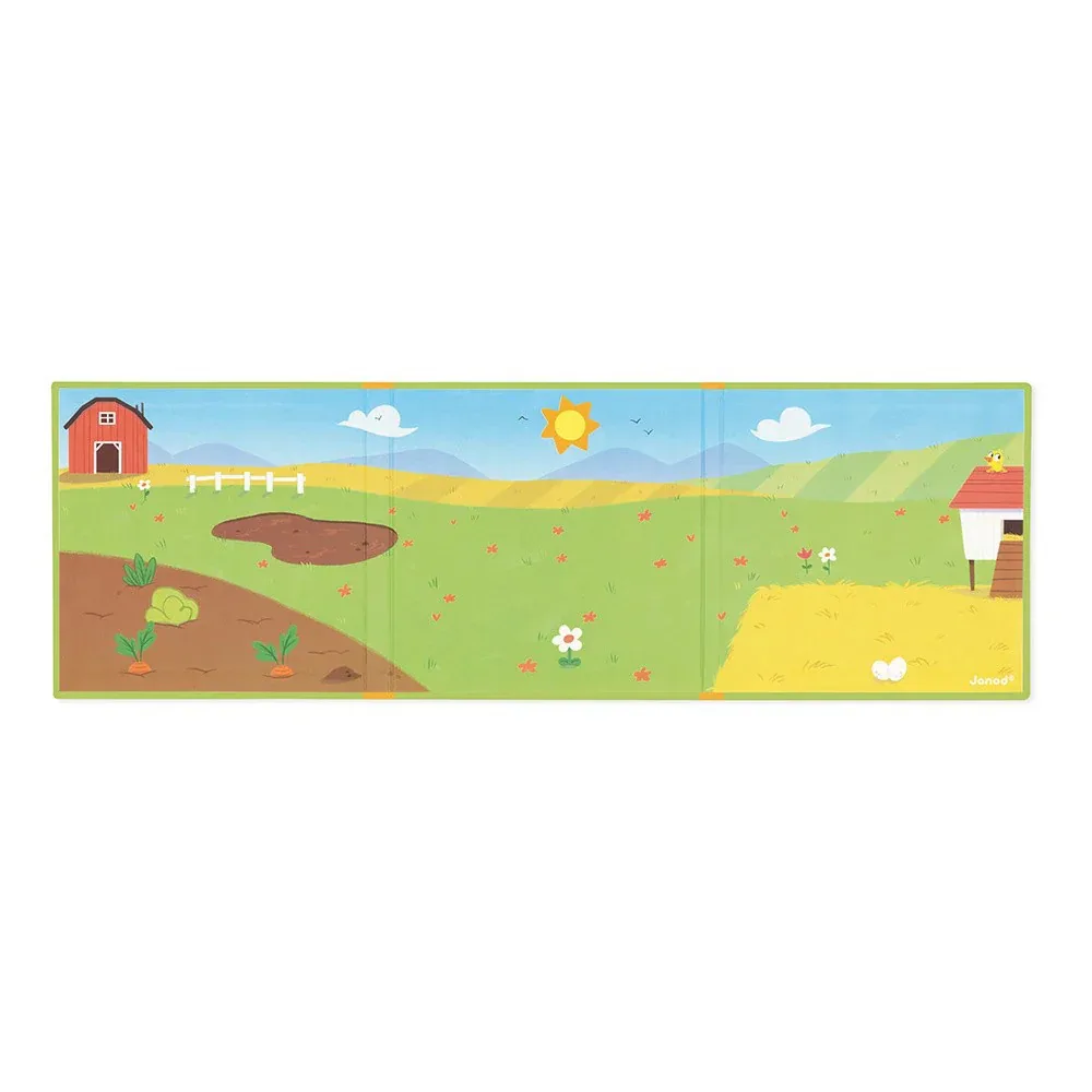 Janod® Magnetic Book The Farm - Image 3