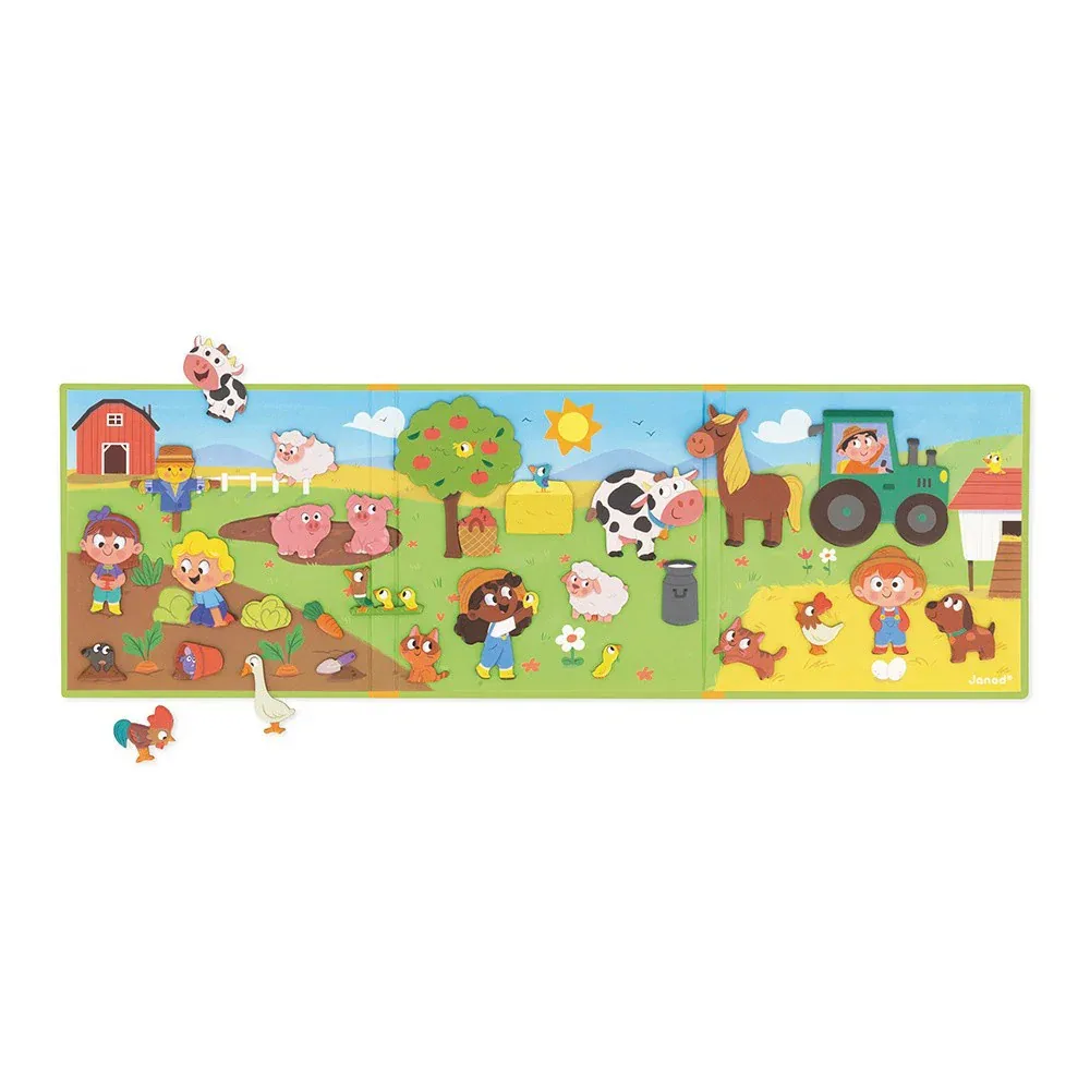 Janod® Magnetic Book The Farm - Image 6