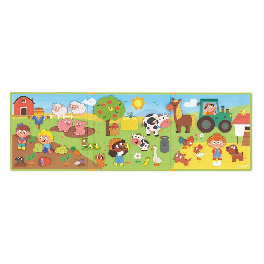 Janod® Magnetic Book The Farm - Image 7
