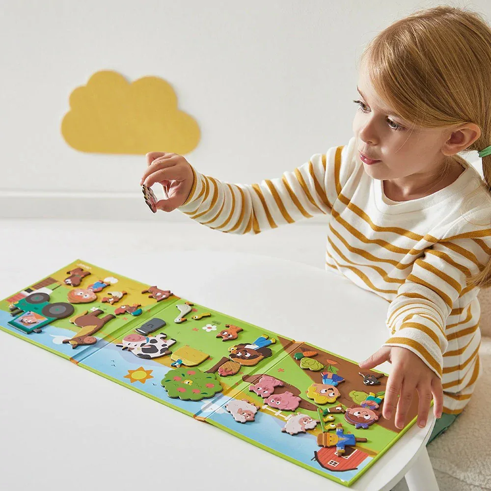 Janod® Magnetic Book The Farm - Image 8