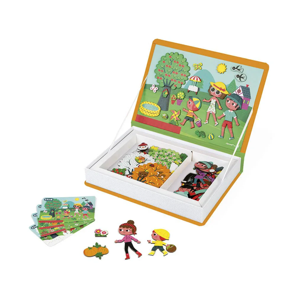 Janod® Magnetic Game 4 Seasons - Image 3