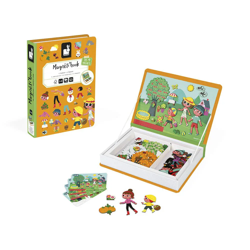 Janod® Magnetic Game 4 Seasons - Image 6