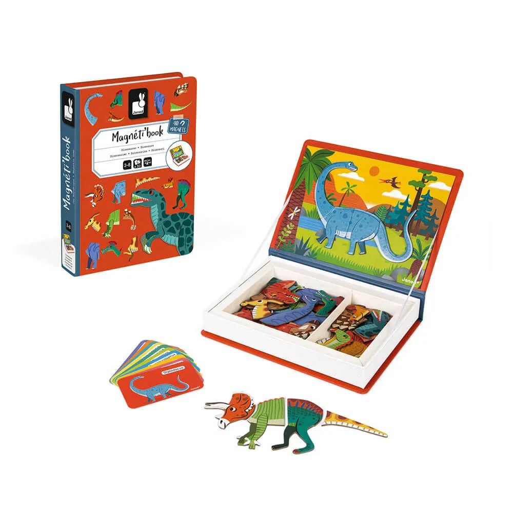 Janod® Magnetic Game Dinosaurs - Image 3