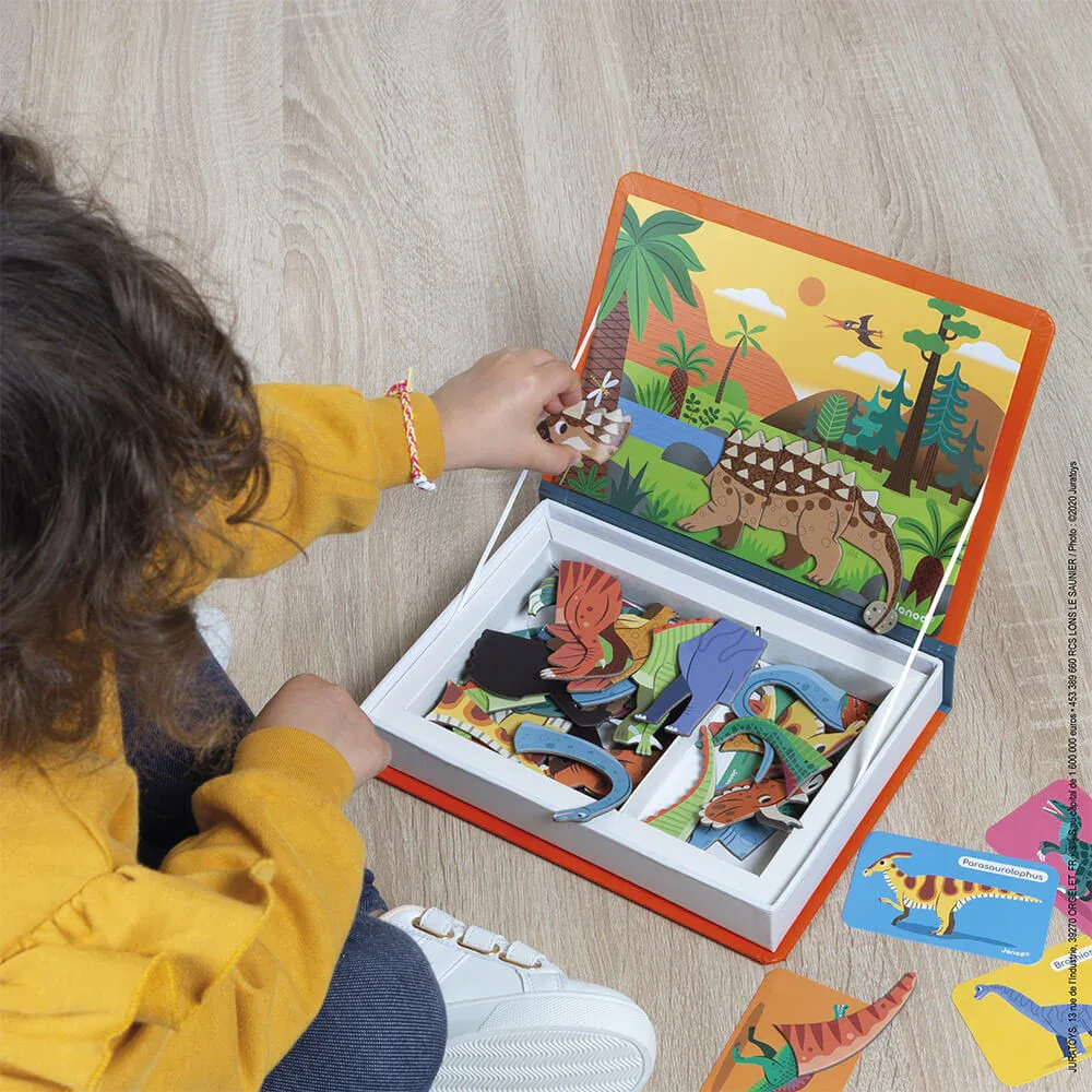 Janod® Magnetic Game Dinosaurs - Image 7