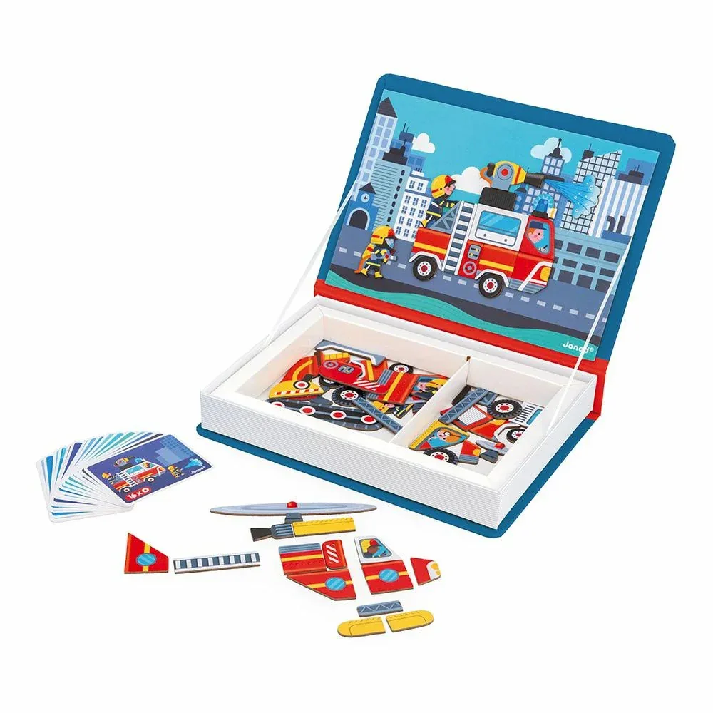 Janod® Magnetic Game Firefighter - Image 3