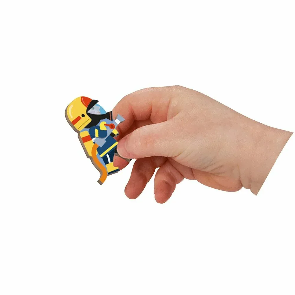 Janod® Magnetic Game Firefighter - Image 5