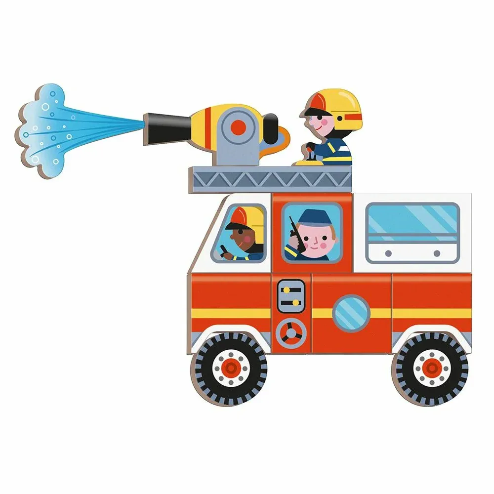 Janod® Magnetic Game Firefighter - Image 6